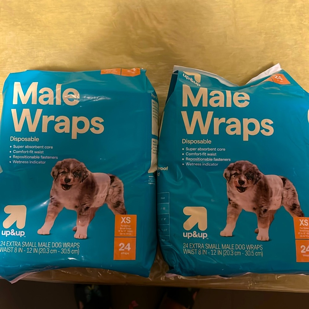 Dog wraps for male dogs